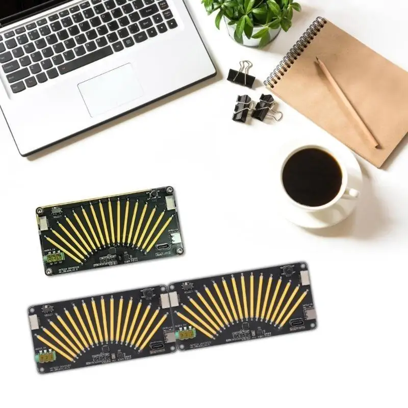 

652F AK-DB16VU Музыкальный измеритель уровня Светодиодный индикатор уровня музыкального спектра в атмосфере