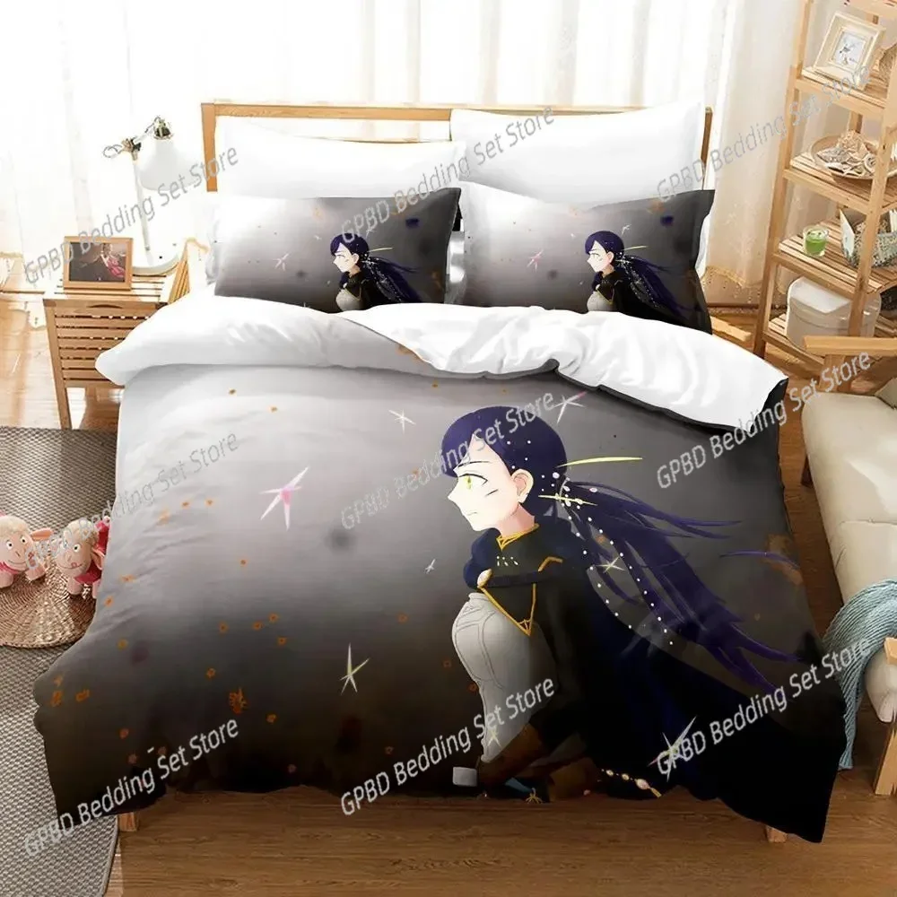 3d Printing Ascendance of a Bookworm Bedding Set Cartoon Anime three-piece set Adult Kid Bedroom Duvet cover Sets Home Textiles