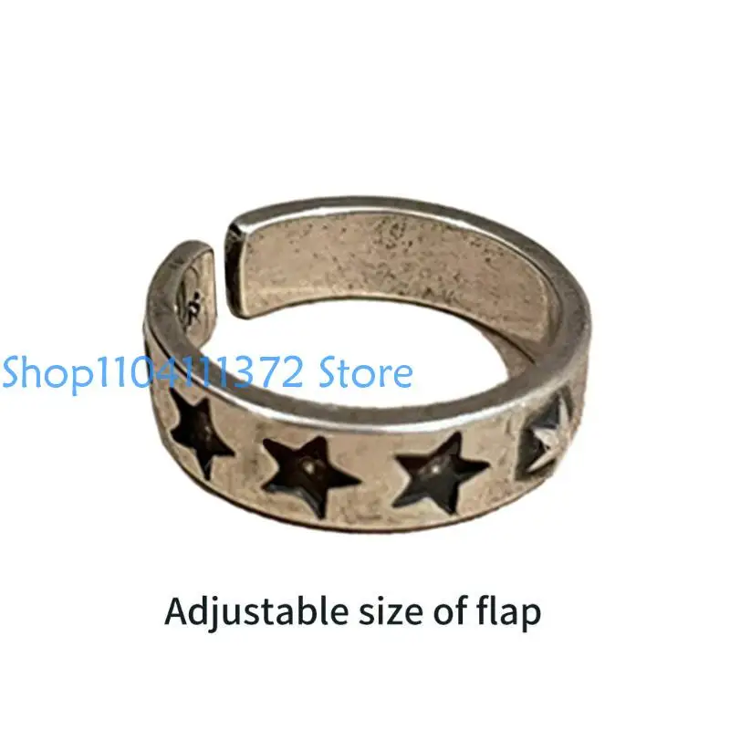 P9FE Star Dinger Rings Réglables d'ouverture ALLIAGE MATÉRIEL MATÉRIEL PART