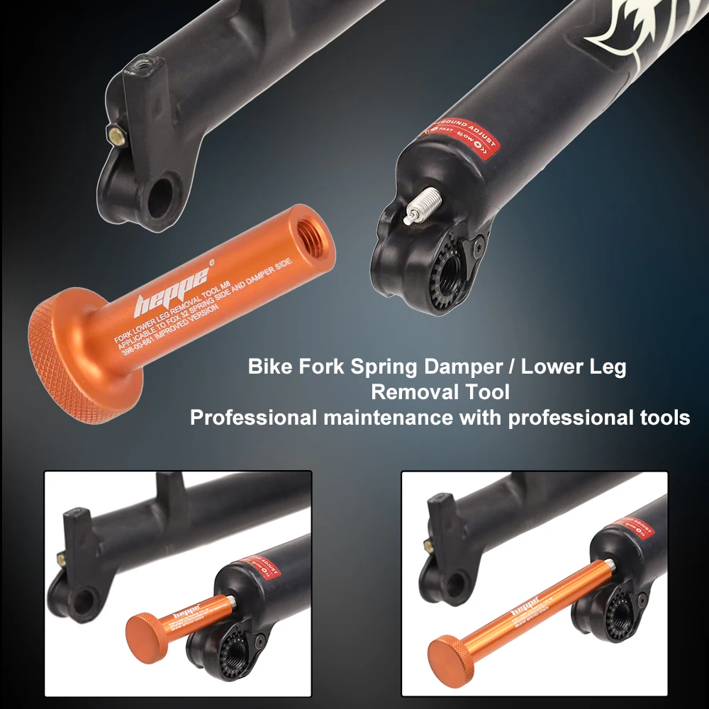 Heppe Fahrradgabel-Federdämpfer-Entfernungswerkzeug, Gabel-Unterbein-Entferner für FOX 32 34 36 38 40 SC TC Vorderradgabel-Reparatur und Wartung – Detail 7