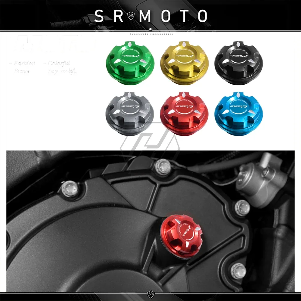 

Motorcycle Oil Cap Screw Sump Nut Bolt Case for BMW Motorrad R1250R From 2019-