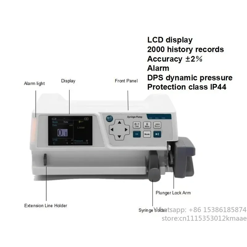 Vequyn Veterinary syringe infusion Pump – Drug Library Support, Animal Healthcare OEM