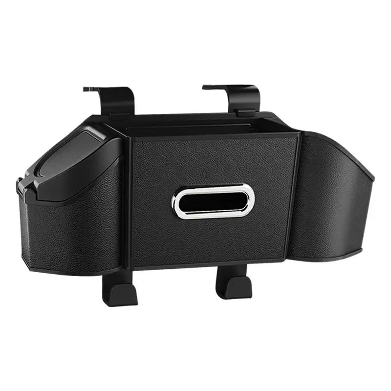 Car Seat Storage Box Exquisite Seat Back Organizers Adjustable Width Car Organizer Includes Tissue Box For Efficient Space