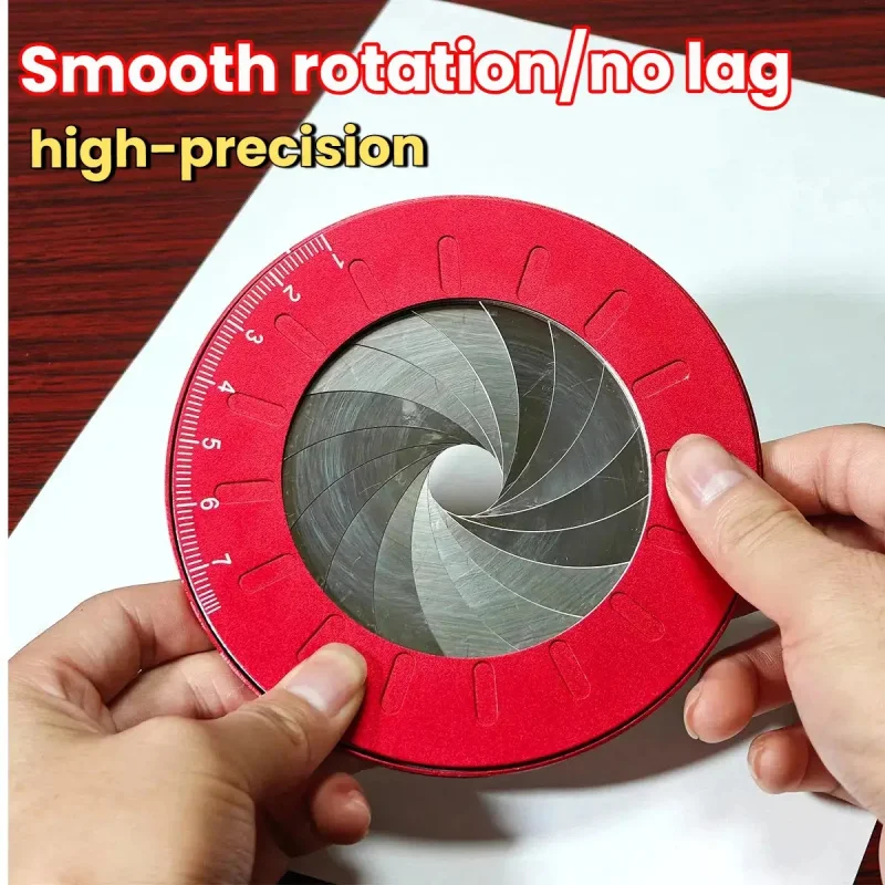 Adjustable Compass And Precision Hole Puncher，Brass Anti-Rust Measuring Tool，Suitable For WoodworkingLeatherMetal Cutting