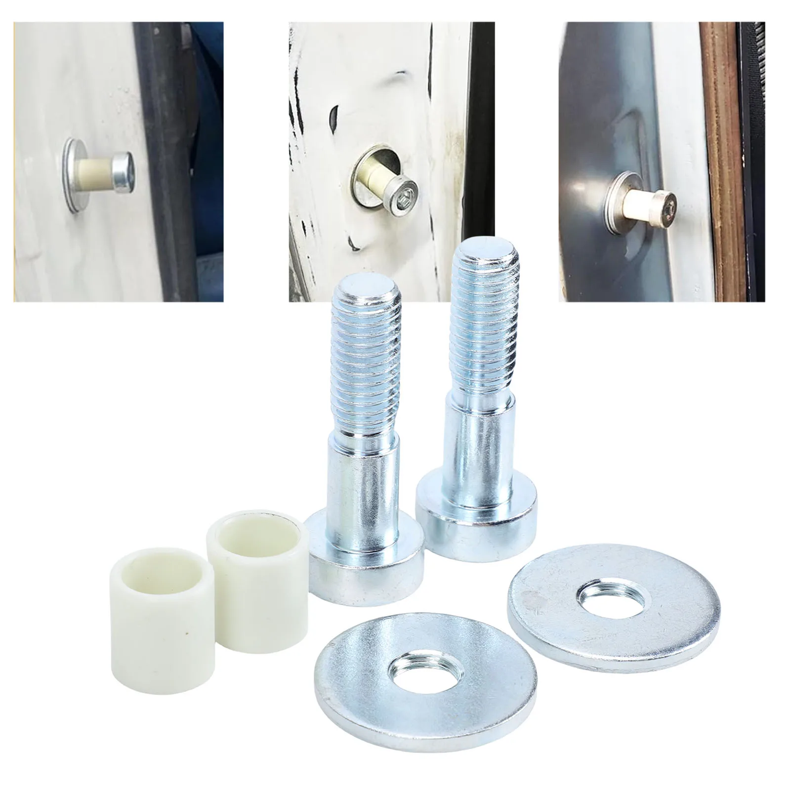 1 زوج مزلاج الباب قفل المهاجم البراغي 9601750 شاحنة مزلاج الباب دبوس مزلاج الباب البراغي استبدال لجيمي R1500-R3500 V1500-V3500