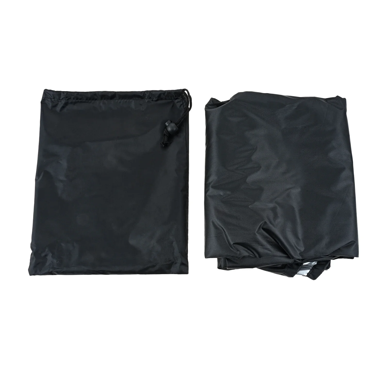 1Pc 210D Black Patio Egg Chair Cover 115x190/200x230cm Functional Fit For Single-seat/Double Seat Outdoor Swing Egg Chairs