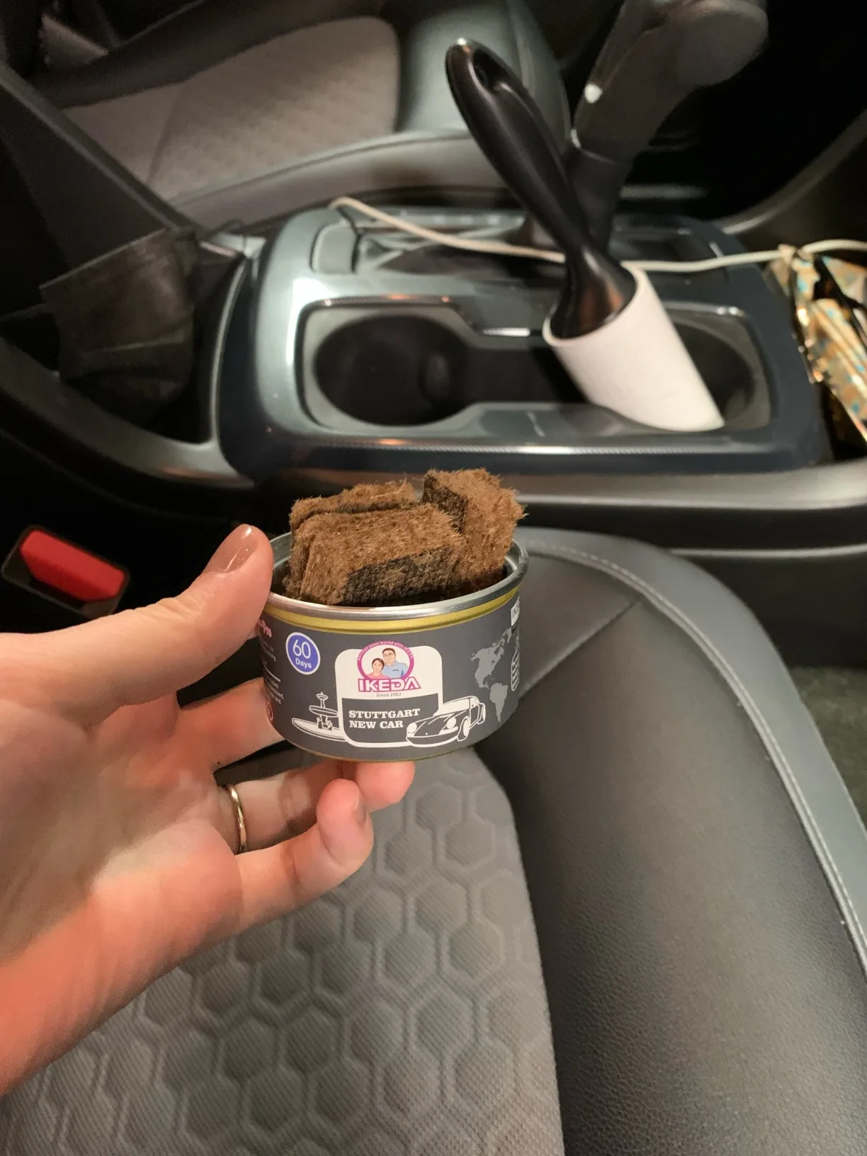 Auto Aroma Parfüm Konserven Auto Lufterfrischer Langlebige Auto Aromatherapie Holz Blöcke Kaffee Geschmack Auto Deodorant Liefert