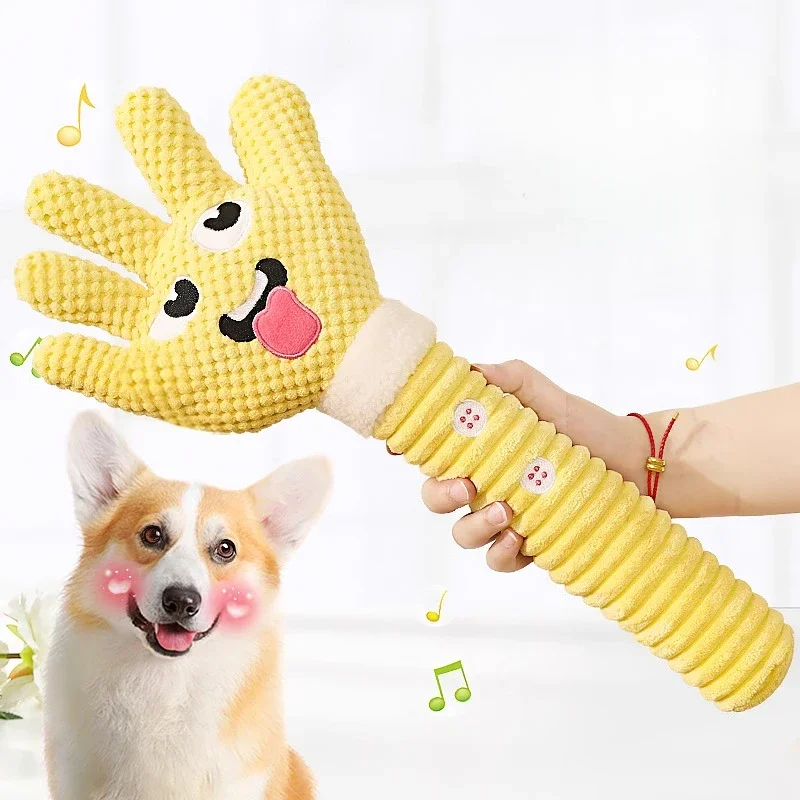 

Dog Toys Can Relieve Boredom It Can Bear Biting and Grinding Teeth It Can Make Sound Palm Dog Corgi Golden Haired Large Dog