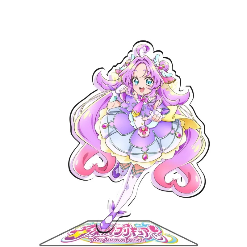Anime Star Detective Precure! Acrylic Stand Cure Star/Milky/Soleil Hikaru Hoshina Model Figure Cosplay Plate Keychain 15cm