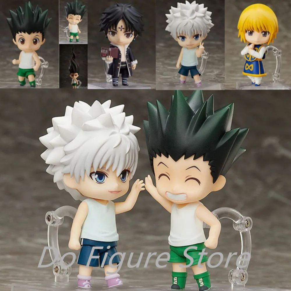 Anime Hunter x Hunter Kurapika 1185 Killua Zoldyck 1184 Gon Freecss 1183 Quwrof 1186 PVC Action Figure Movable Model Toy Figure