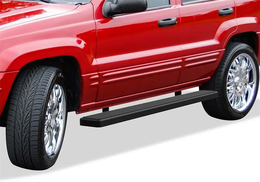 

(Черные, 6 дюймов) подножки из нержавеющей стали 304, Nerf Bars, боковые ступеньки, совместимые с Jeep Grand Cherokee 1999-2004, 4 двери