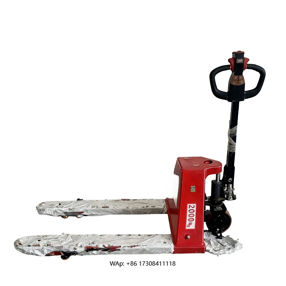 

Electric Walking Forklift Electric Automatic 2Ton Battery Power Pallet Truck