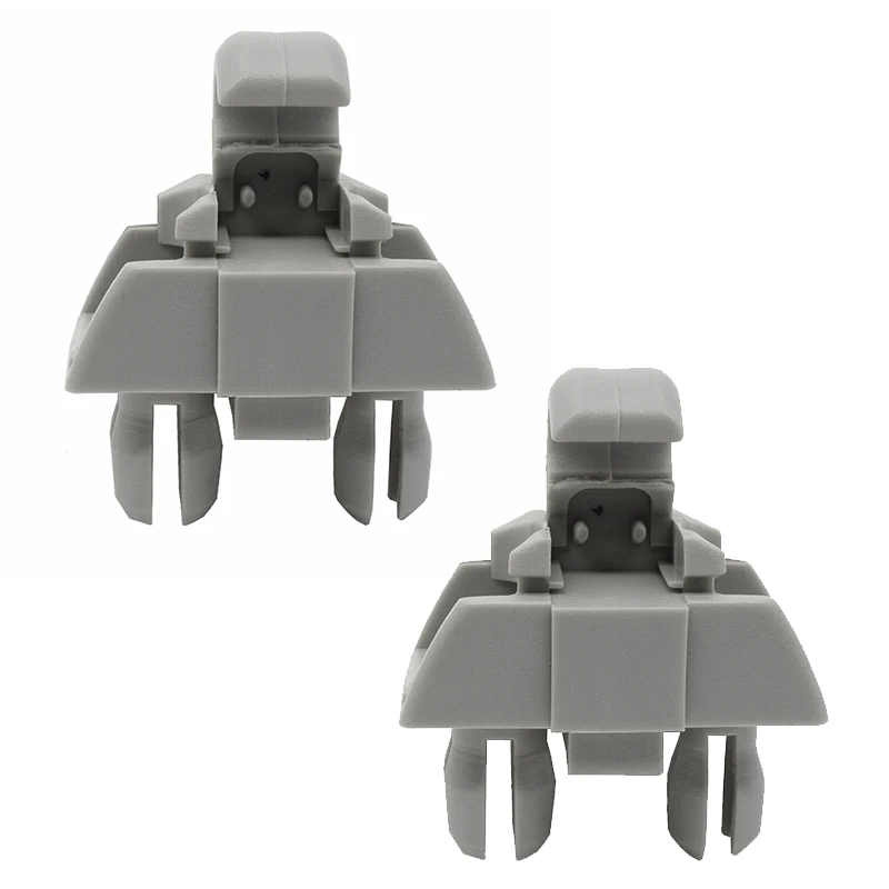

2Pcs Gray/Beige Sun Visor Clips Hook For AUDI A6 C6 A7 A8 SKODA SEAT VW Passat Polo Car Accessories