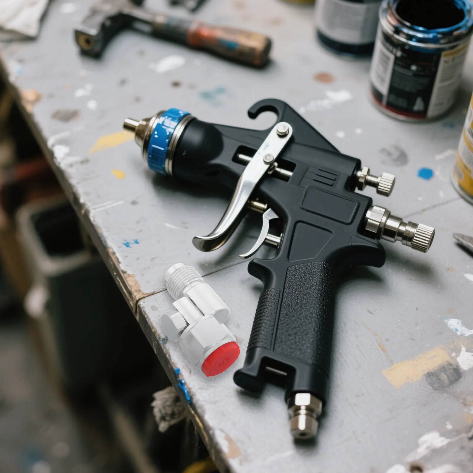 

Универсальный поворотный адаптер для безвоздушного распылителя краски, сверхпрочный металлический вращающийся соединитель для шлангов высокого давления для мебели и стен