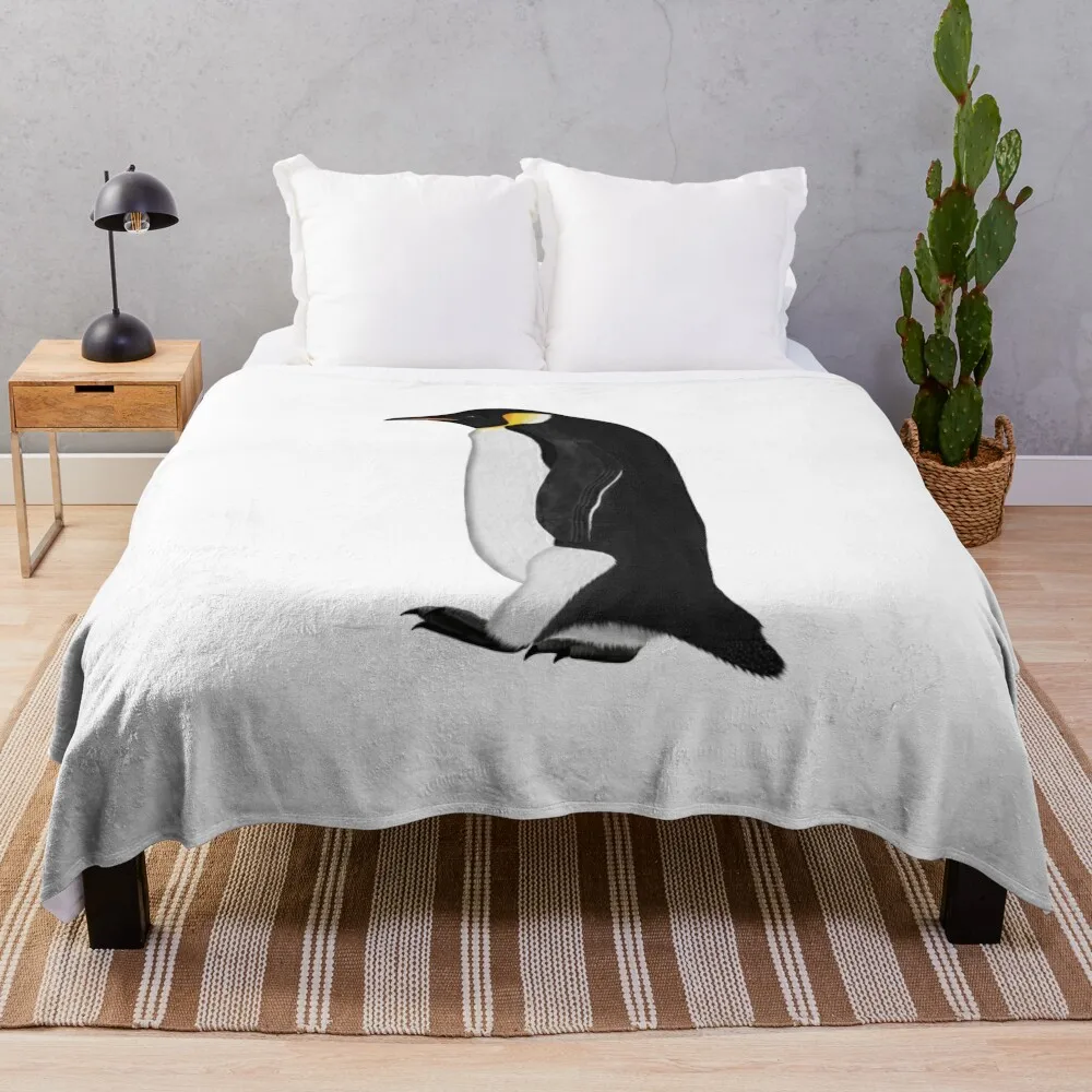 

Penguin Bird Birdlover Bird Watcher Biologist Ornithologist Garden Birds Throw Blanket Baby Blankets