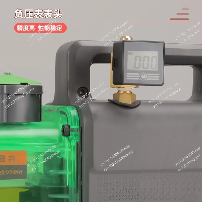 Mini vacuum pump external digital display electronic vacuum gauge vacuum gauge