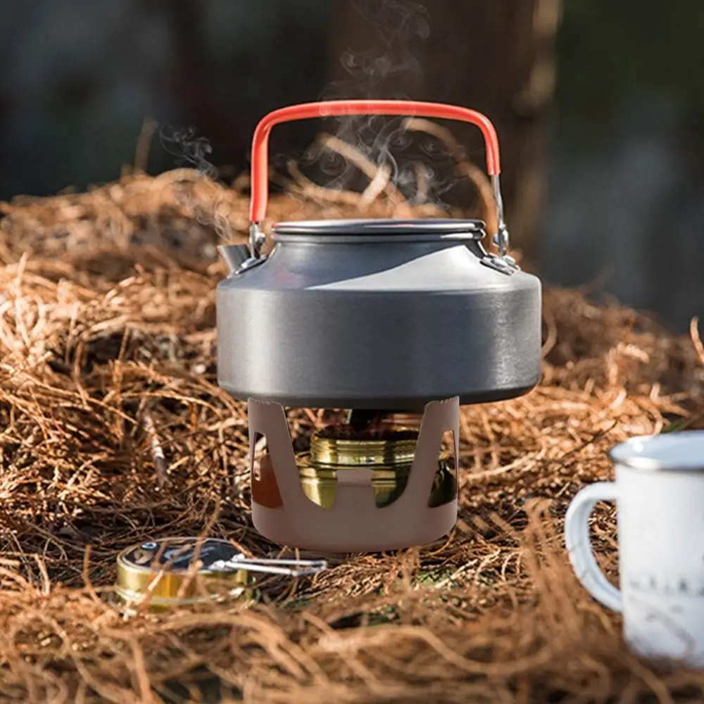 Durable Ultra Light Alcohol Stove Aluminum Alloy Windproof Spirit Burner Mini Burner Backpacking