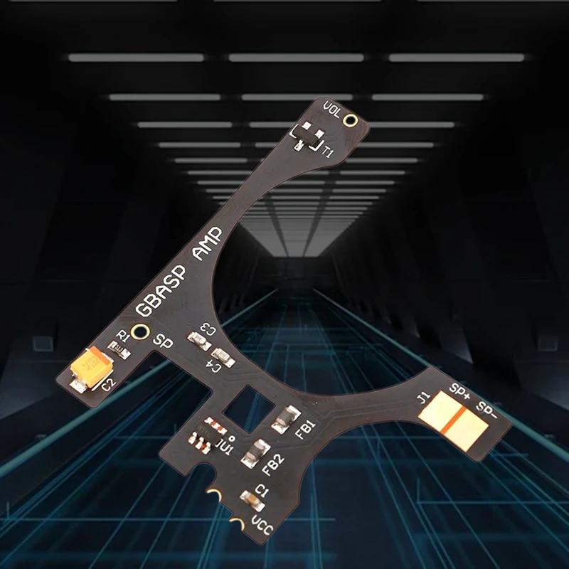 GBASP-Módulo De Amplificação De Som Com Redução De Ruído, Capacitores De Estado Sólido, Solda Fácil, Fácil De Usar