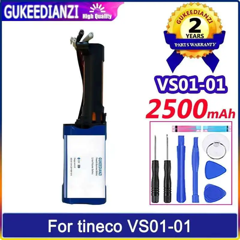 

High Performance For Tineco VS01-01 VS0101 Long-Lasting Vacuum Cleaner Battery 2500mAh