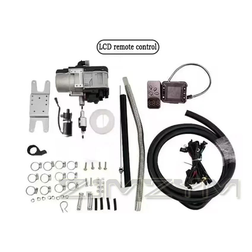 12 В 5 кВт дизельный бензиновый двухрежимный воздухонагреватель комплект дизельный универсальный обогреватель с дистанционным управлением для автогрузовиков