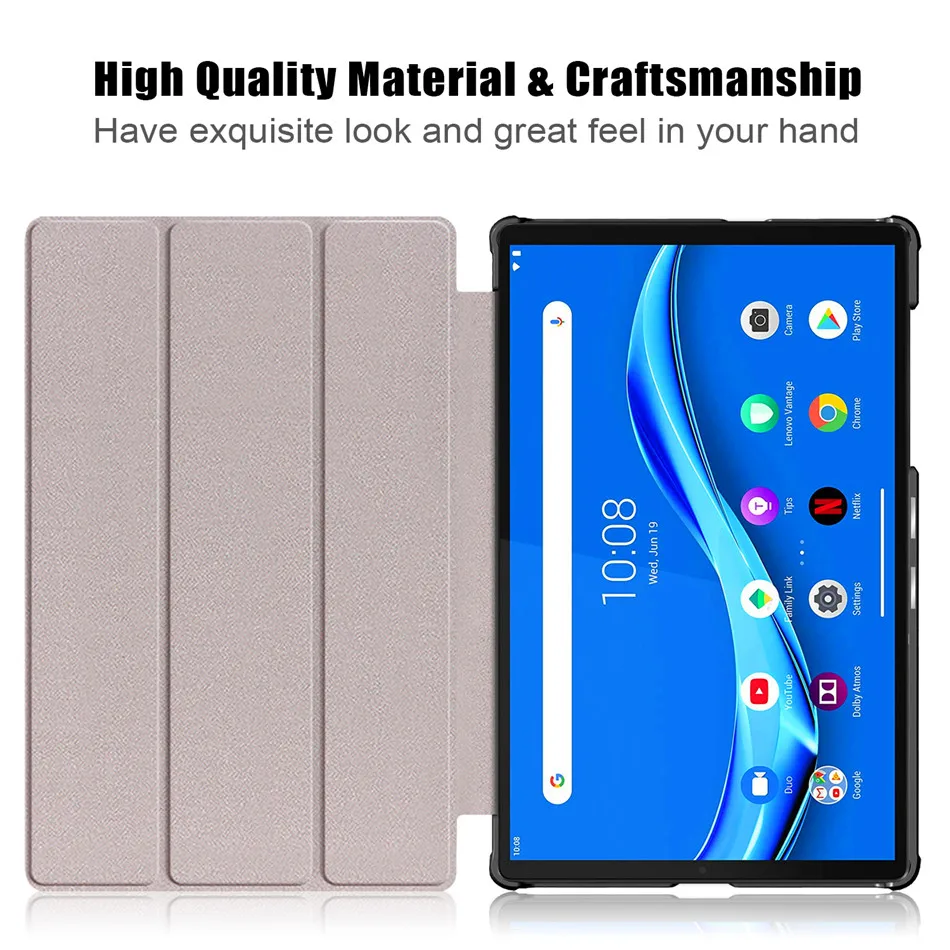 Magnet Stand Leather Case cover for Lenovo Lenovo Tab M10 HD TB-X505F TB-X505L TB-X605F 10.1