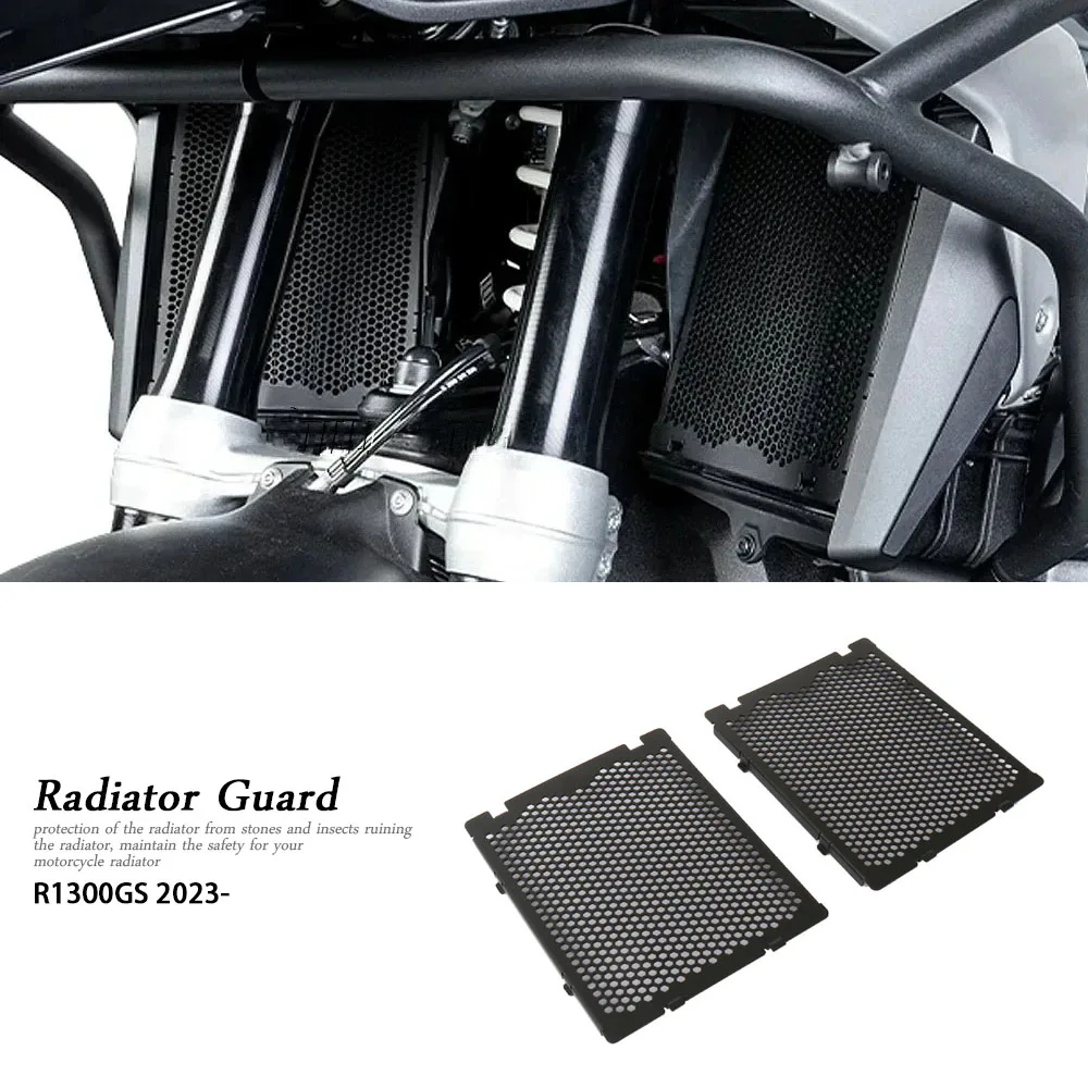 r1300gs 2023 2024 2025 Motorcycle CNC Aluminum Radiator Guard Engine Cooler Grille Cover Protection For BMW R1300GS R 1300 GS