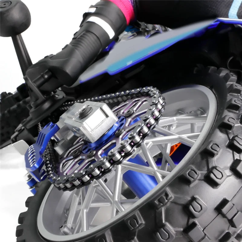 YSUN-Mangaan Stalen Ketting 70 Roller Voor LOSI 1/4 Promoto-Mx Motorfiets LOS262000 LOS06002