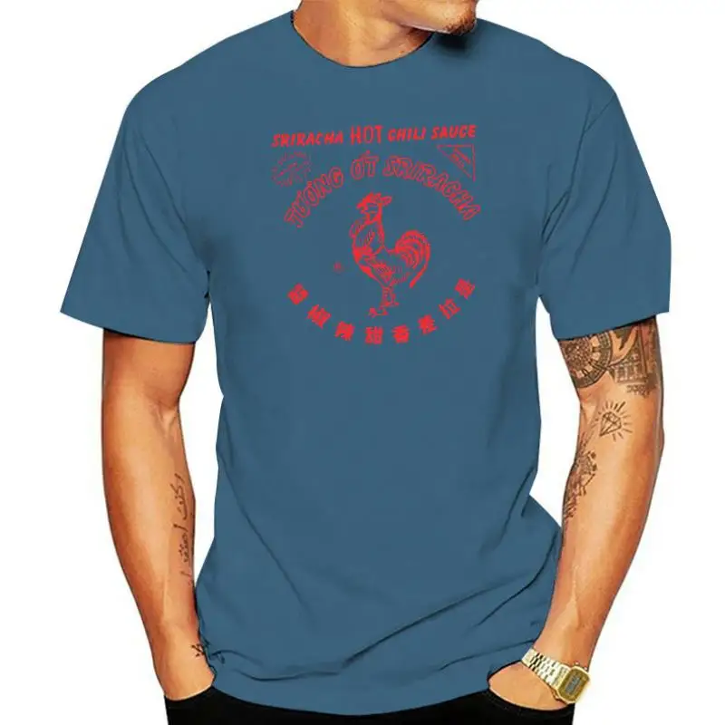 Sri Racha Sriracha Hot Chili Sauce Asian Cock T Shirt T-Shirt