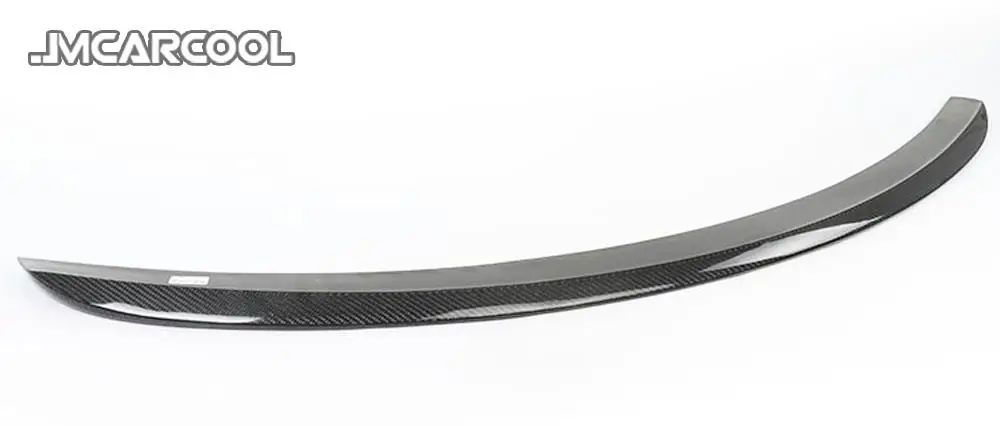 Carbon Fiber Rear Spoiler for Tesla Model S Sedan 60 70 75 85 90 D P85D P90D P100D 2012-2019 FRP Rear Boot Trunk Trim Wings