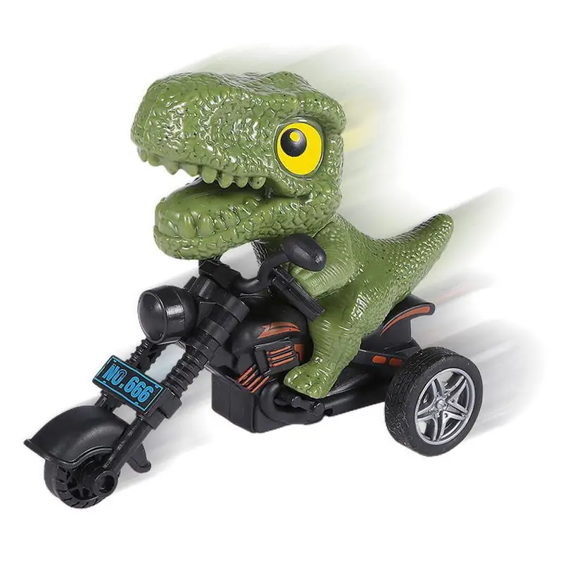 Dinosaur Motorcycle Toy Friction Powered Dino Vehicles Toys Funny Cute Novelty Cool Friction Powered Dinosaur Cars For Easter