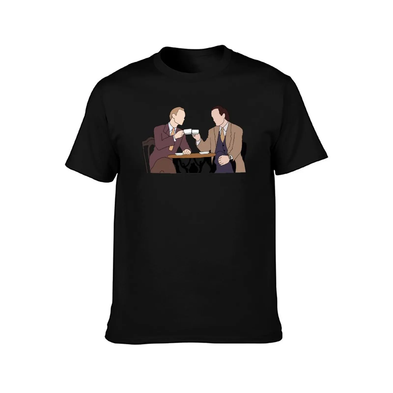 niles and frasier T-Shirt Novelty Print Casual Tee Shirt T-Shirt