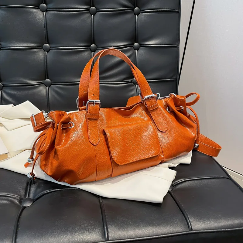 

Fashion Hobo Bag Luxury Designer Handbag Pleated Cloud Bag Brand Clutches Wedding Purse Lady Crossbody Shoulder Bags Orange