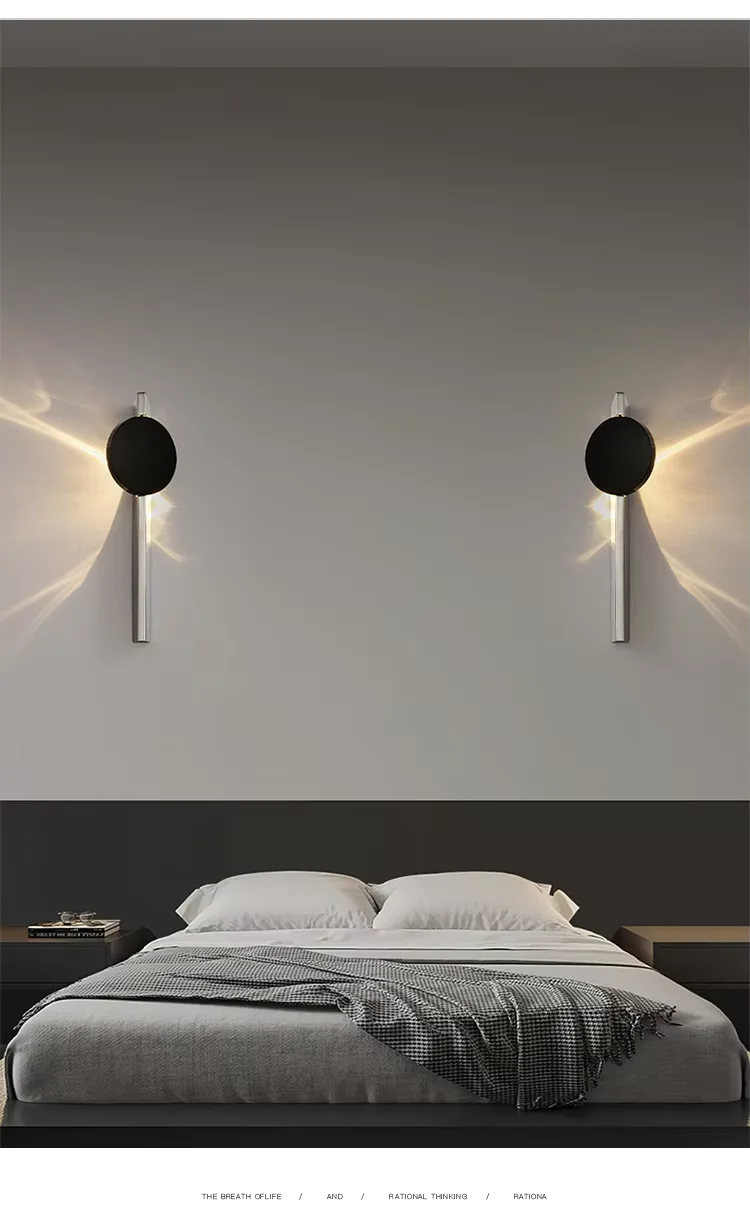 Picture 5: Creative Wave LED Wall Lamp, Modern Art Decor Wall Sconce, Ambient Light for Bedroom Bedside Corridor Porch