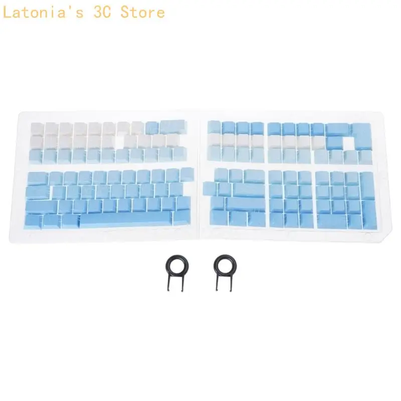 OEM PBT Keycaps Contouring Lines Side Printing Keycap For Mechanical Keyboards X3UB