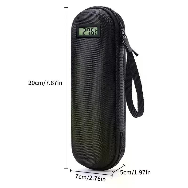 Insulin Cooler Travel Case Waterproof Insulin Cooling Bag with Thermometer Display Medicine Organizer Bag for Diabetics view 6