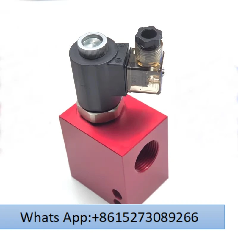 Cartridge hydraulic solenoid valve Pressure relief two position two Normally open and close check DHF/SV/LSV08 10 12 16