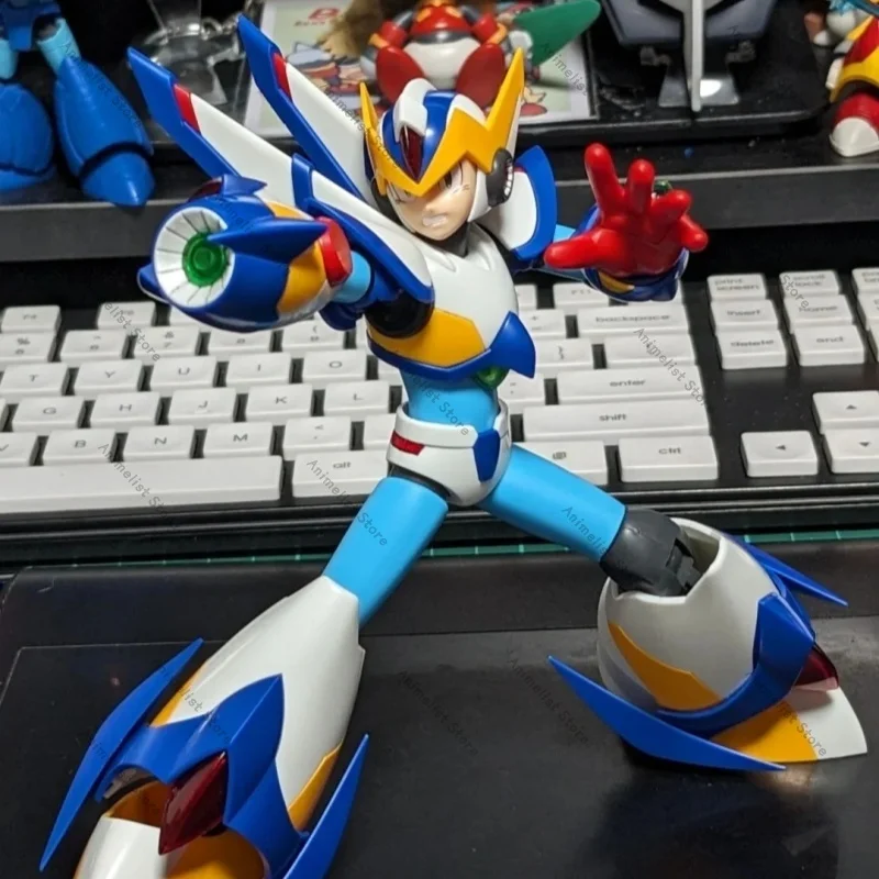 

IN STOCK SS Model RockMan X Falcon Armor Action Figure KO KP701 Megaman X5 Anime Figures Assembly Model Kit Birthday Gift