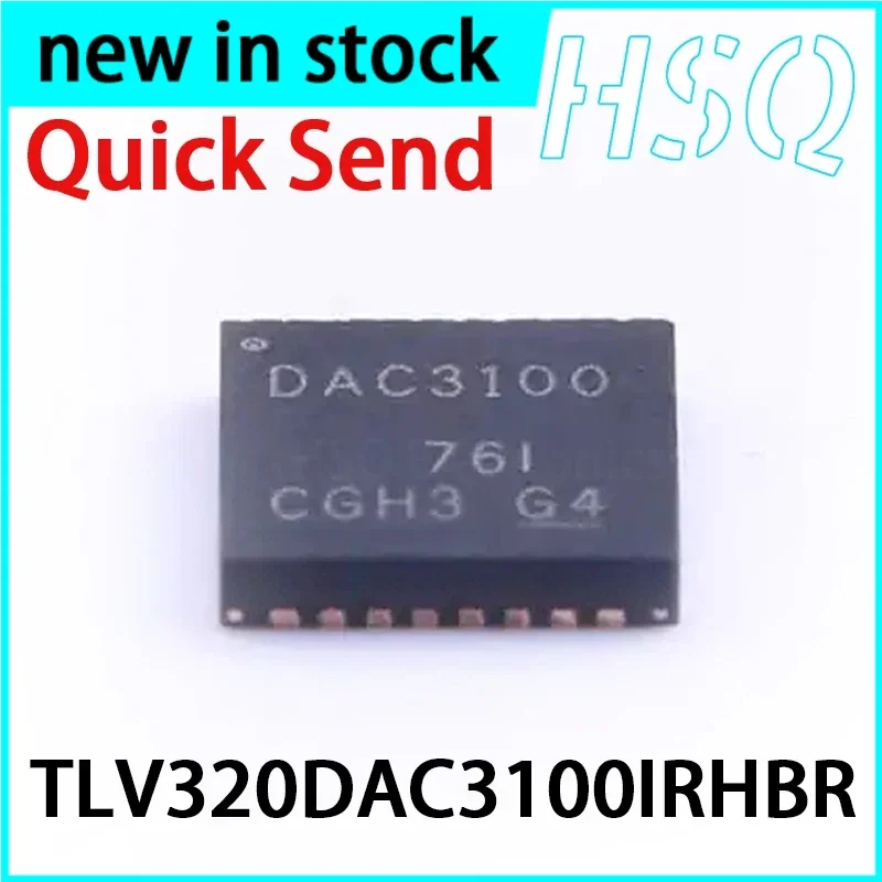 5PCS New TLV320DAC3100IRHBR TLV320DAC3100IRHBT Silk Screen DAC3100 HVQFN32 Audio Power Amplifier