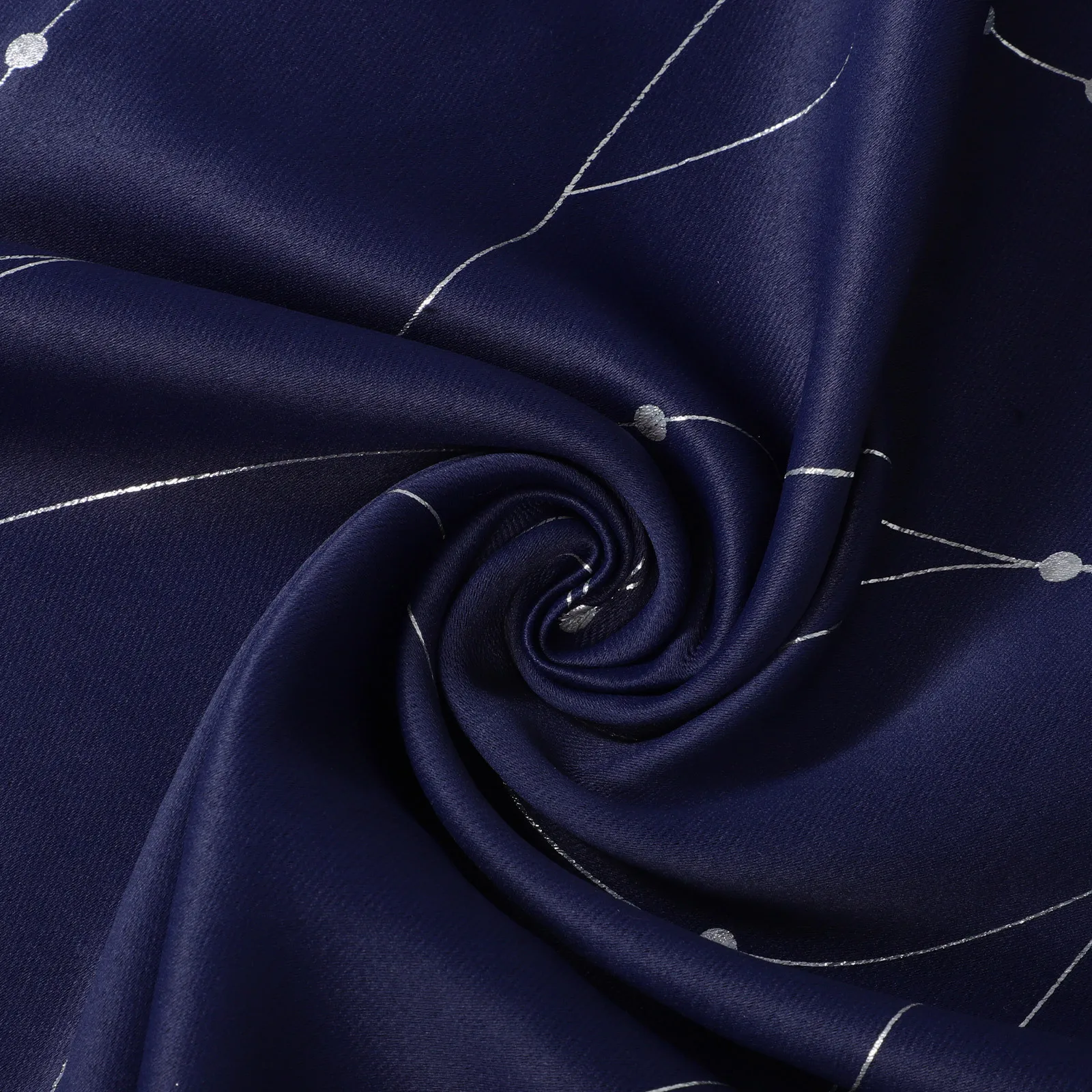 

Blackout Curtain Grommet Short Thermal Insulated Window Curtain Panel Bedroom Living Room Room Darkening Dark Blue