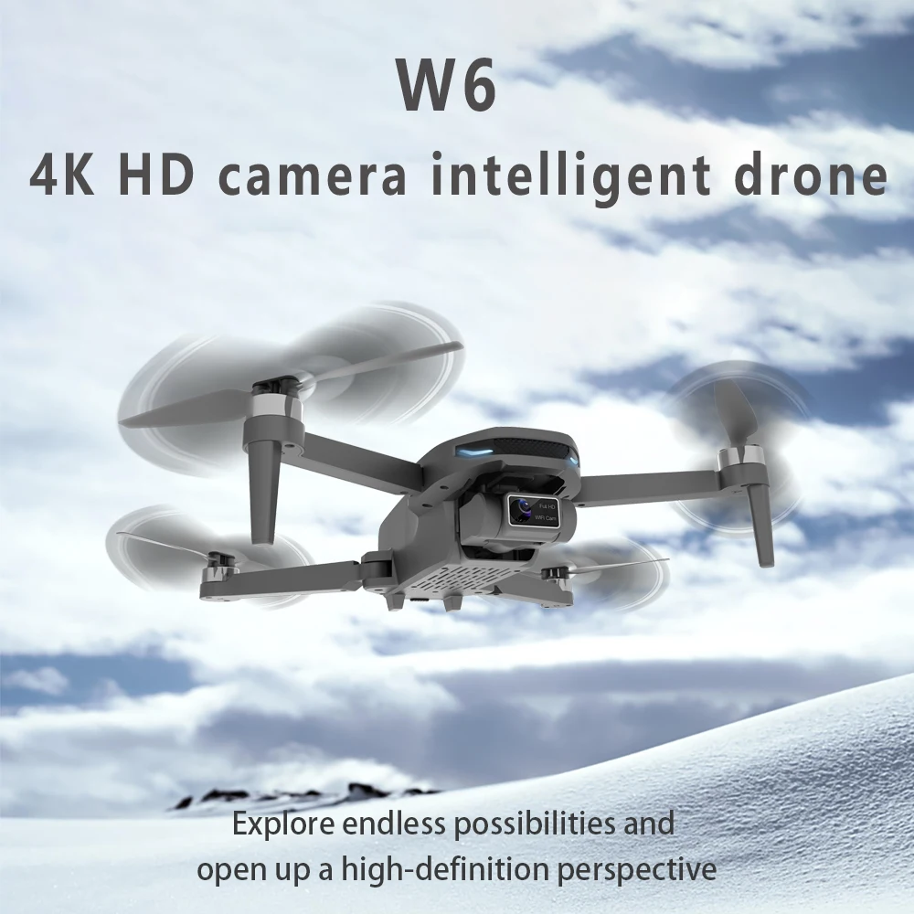 2025 W6 Rc Drone Pr… - image
