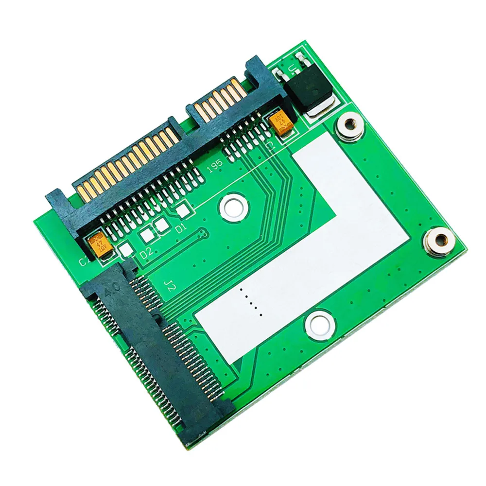 NEW MSATA SSD to 2.5'' SATA 6.0Gb Adapter Converter Card Riser Module Board Mini PCIE SSD MSATA to SATA 3.0 Expansion Card Board