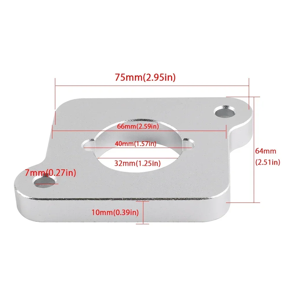 CNC Billet Aluminum Ignition Coilpack Adapter Plates For VW Audi 1.8T Convert To 2.0TFSI Multiple Colors
