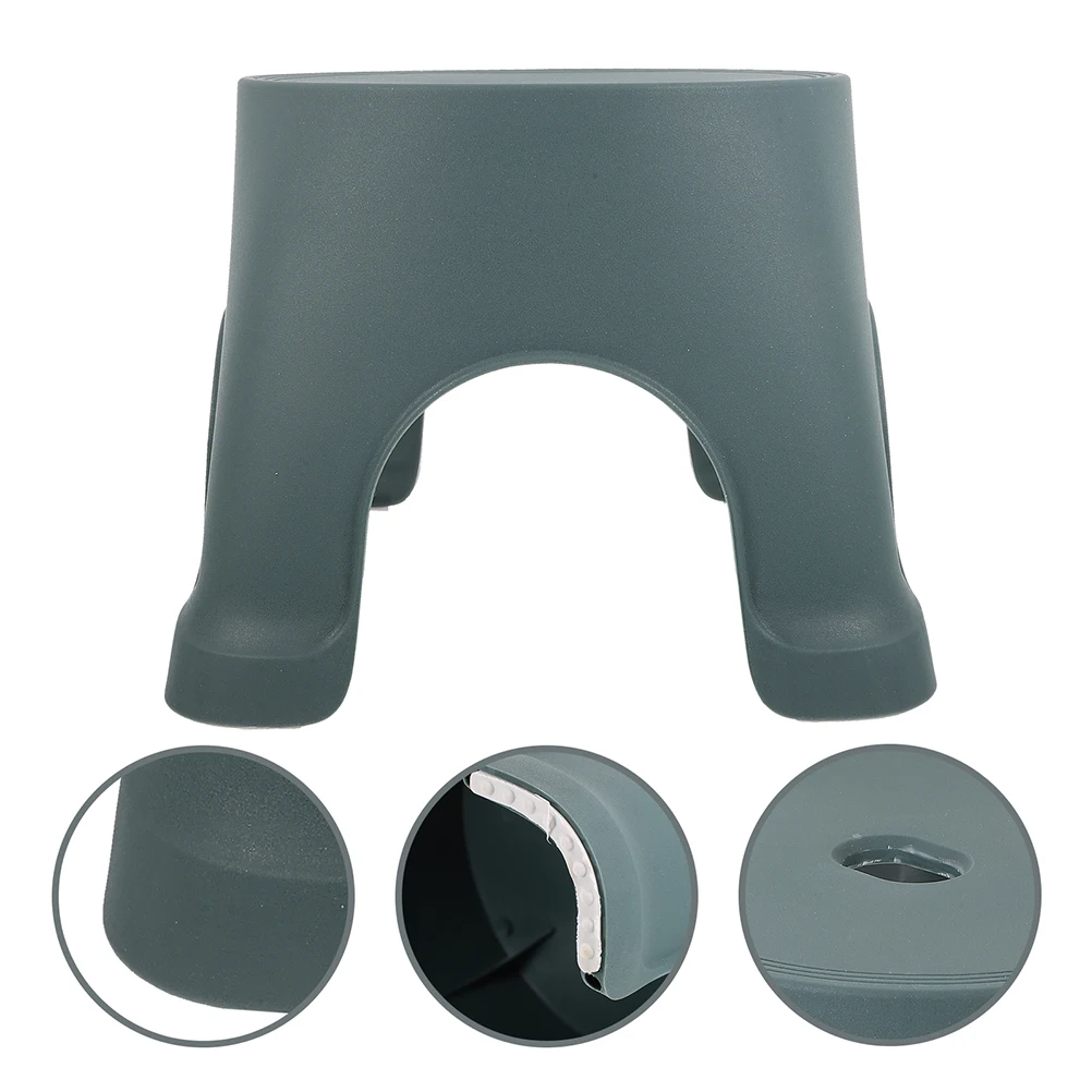 Anti-slip Bath Stool Step Plastic Toilet Foot Training Bench Kids Stools Nonslip Safety Compact Size Sturdy Construction