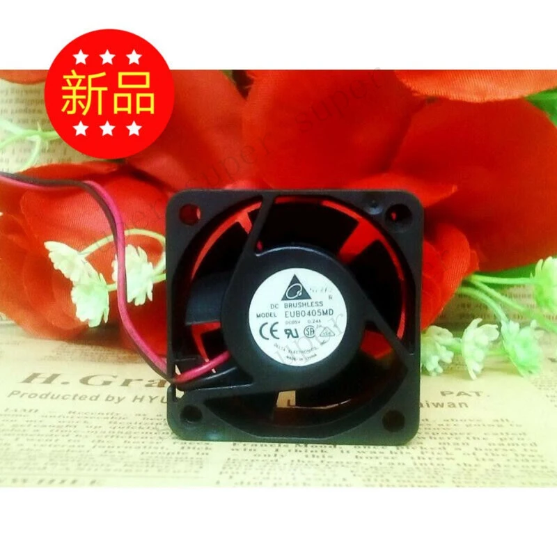 S+    DELTA EUB0405MD DC5V 0.24A cooling fan 40×40×20mm 2wire