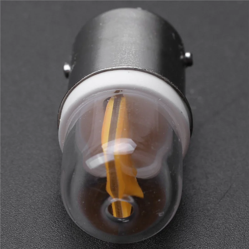

LICE-4X BA15D Led Light Bulb 3W 110V 220V AC Non-Dimming 300 Lumens COB 1511 Led Lamp White Warm White (Warm White)