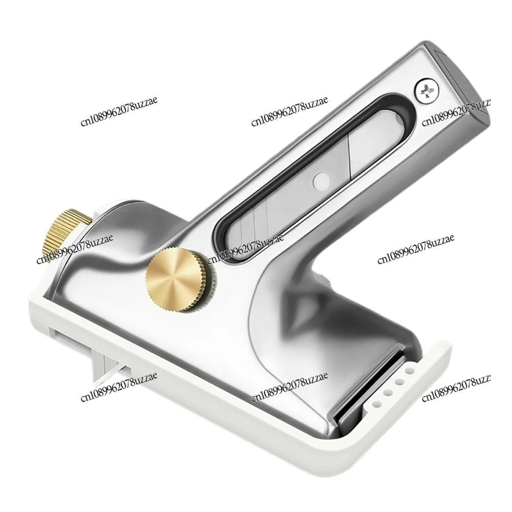 

Professional Wall Edge Trimmer Tool - PVC/Rubber/Linoleum Flooring Cutter with Adjustable Base & Depth Control