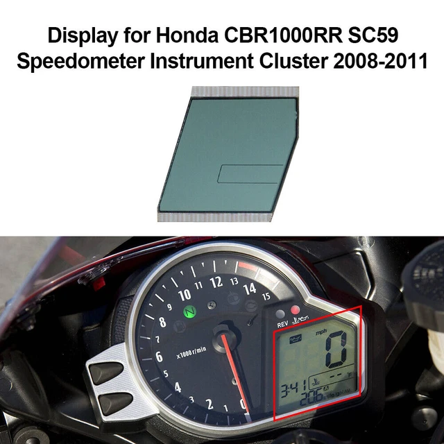 LCD Display for Honda CBR1000RR SC59 Speedometer Instrument Cluster -  AliExpress