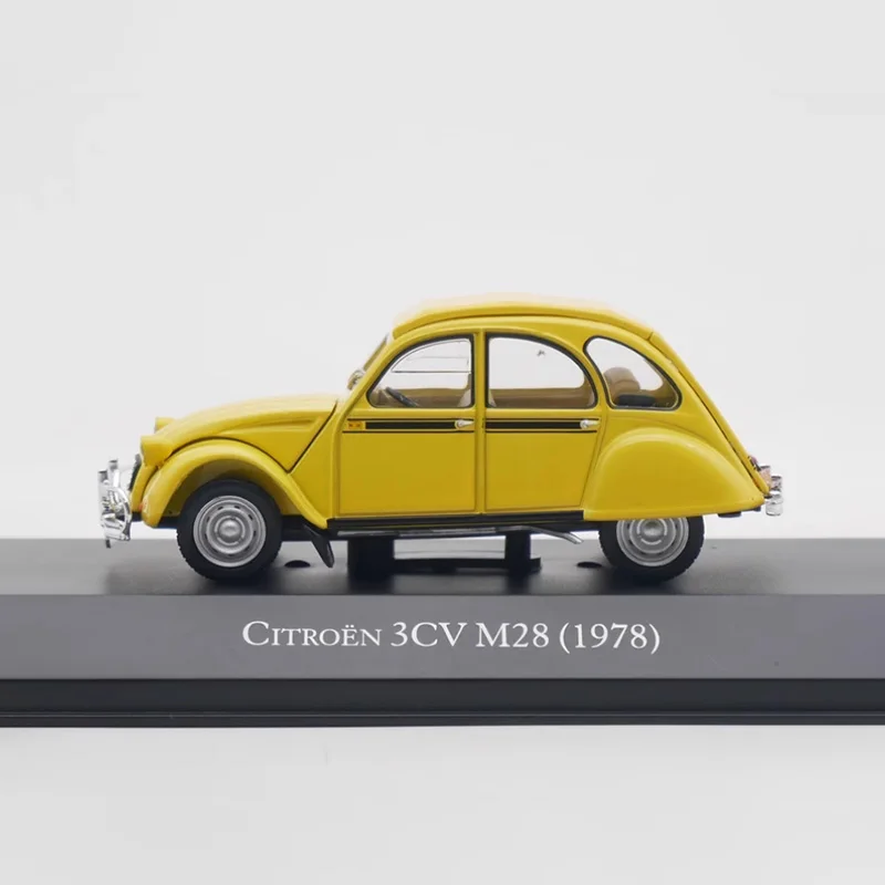 IXO Diecast In Lega Scala 1:43 CITROEN 3CV M28 1978 Modello di Auto d'epoca Prodotto Finito Giocattolo di Simulazione Modello Statico Ornamento
