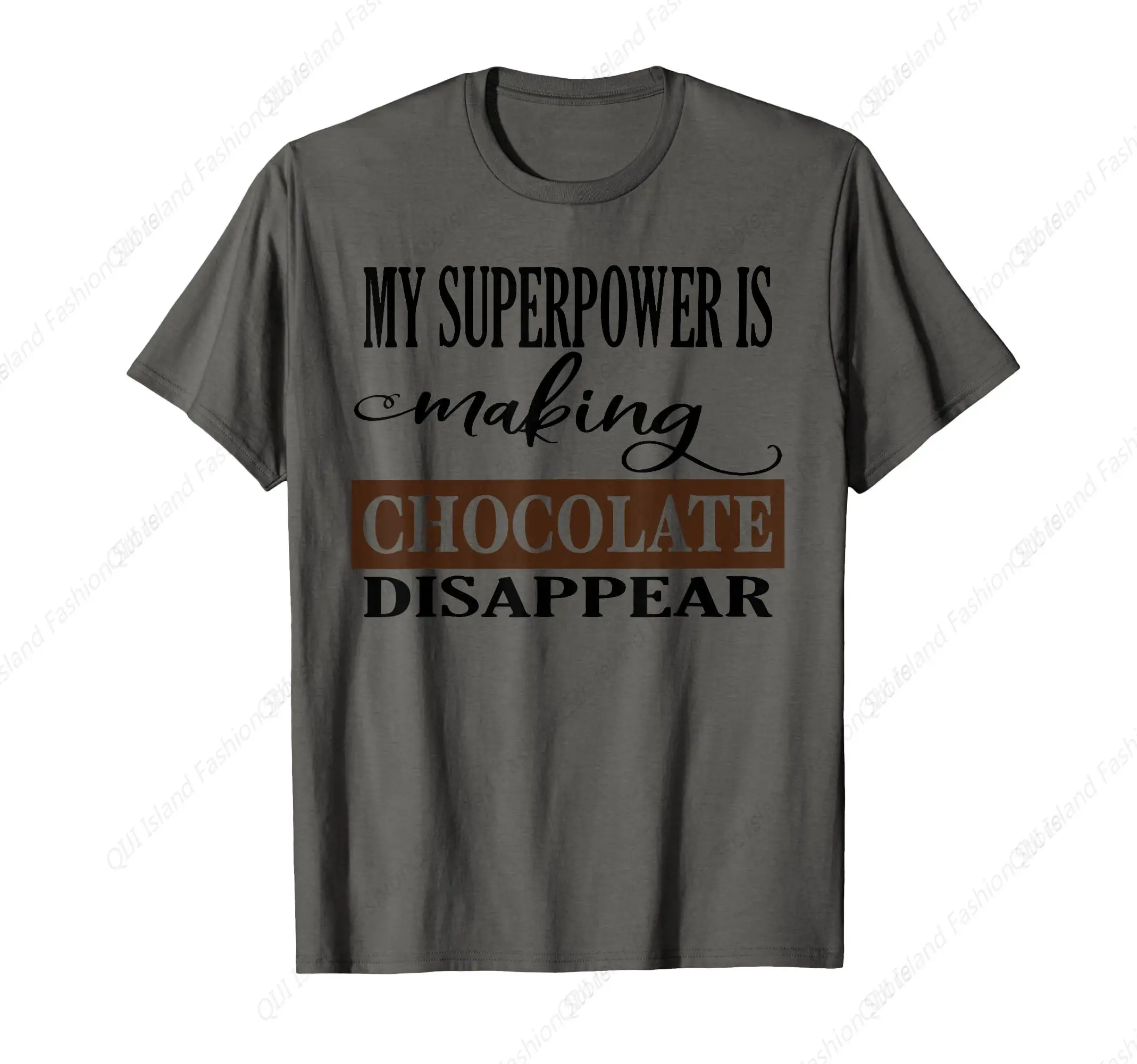 

Chocolate Lover Candy Bar Baker Junk Food Diet Cook Ladies T-Shirt