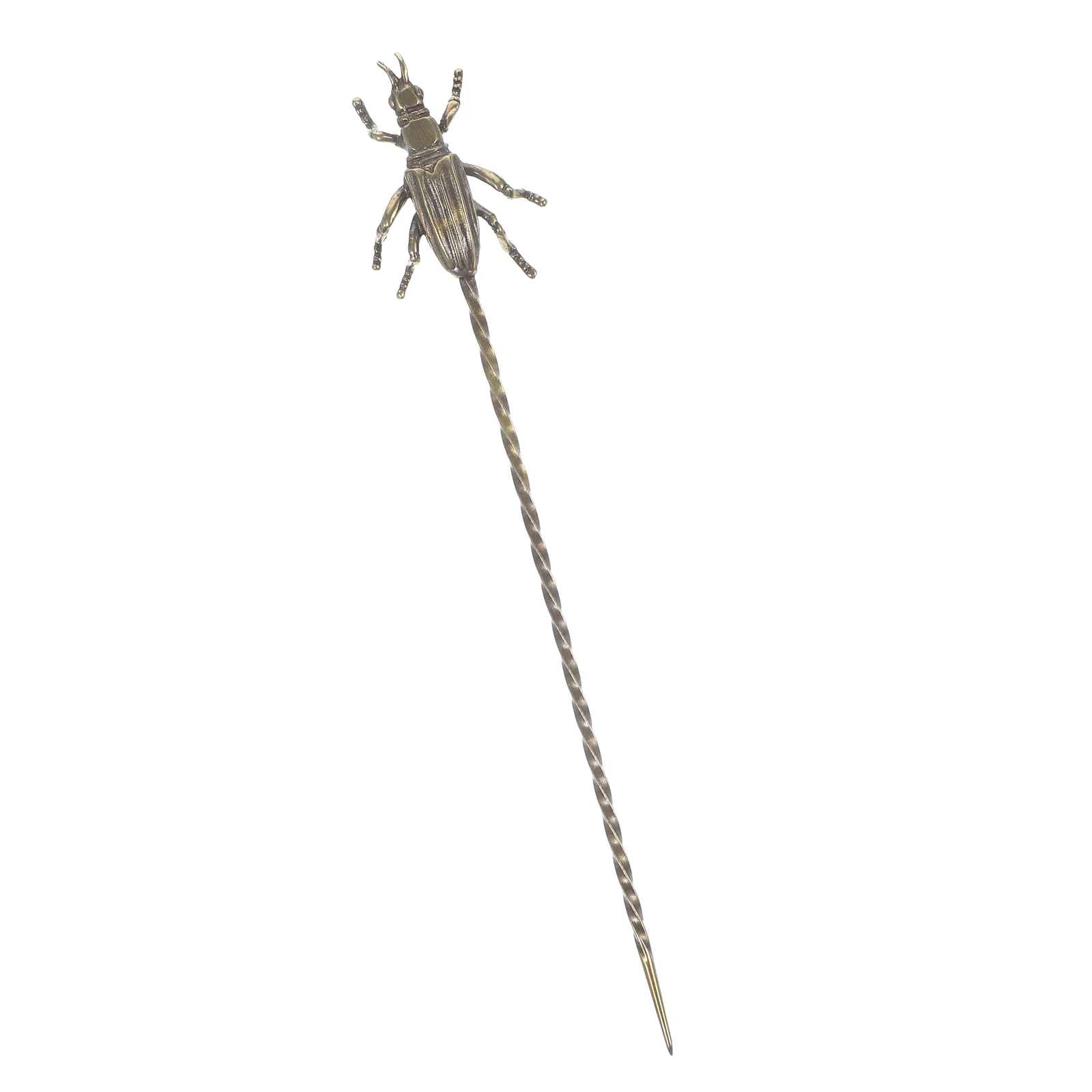 

Fine Craftsmanship Brass Tea Needle - Finish Teaware Tool for Tea Lovers and Collectors, Unique Gift Idea